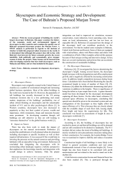 Skyscrapers and Economic Strategy and Development