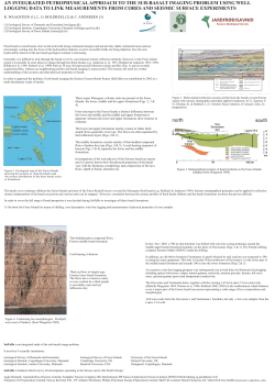an integrated petrophysical approach to the sub
