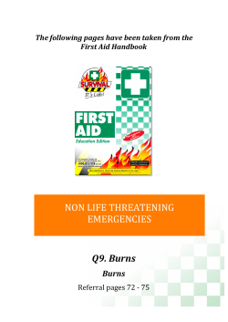 Cover the burn - Survival It`s Life