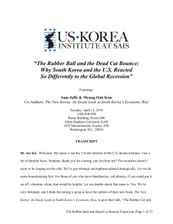 The Rubber Ball and the Dead Cat Bounce - US