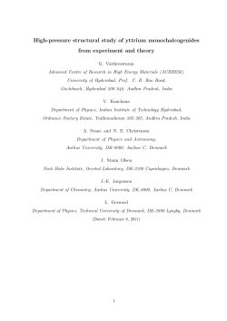 High-pressure structural study of yttrium monochalcogenides from