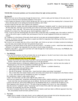 notes - The Gathering