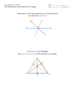 l m n P Orthocenter of a Triangle P A B C