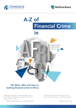 AZ of Financial Crime in Africa