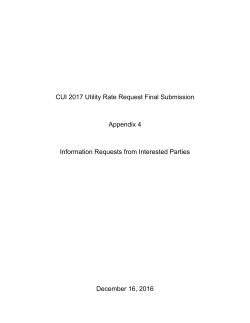 Rates Final Submission Appendix 4