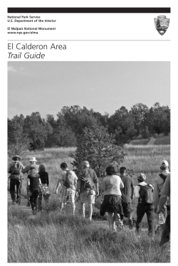 El Calderon Area Trail Guide