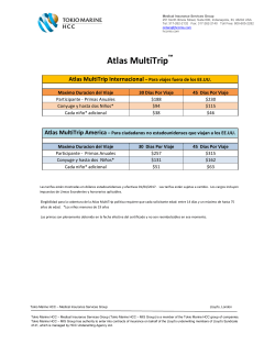 Atlas MultiTrip - HCC Medical Insurance Services