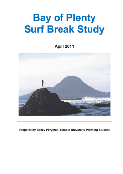 April 2011 - Bay of Plenty Regional Council