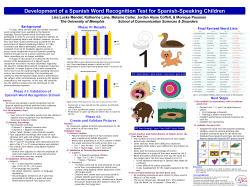 2016 ASHA poster - University of Memphis