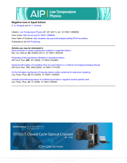 Negative ions in liquid helium