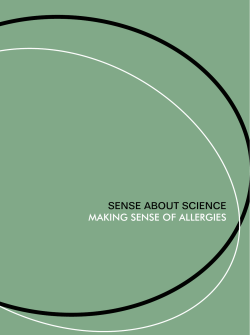 Making-Sense-of-Allergies - Irish Food Allergy Network