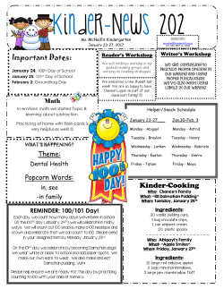 January 23 - Branson Public Schools