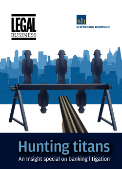 An Insight special on banking litigation