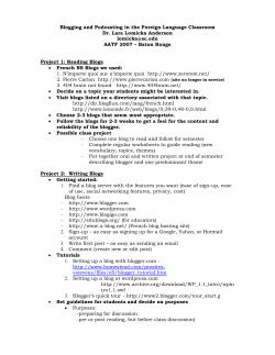 Handout - American Association of Teachers of French