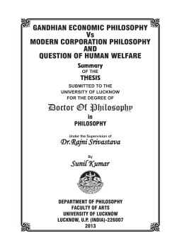 Doctor Of Philosophy