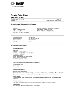 Safety Data Sheet TERMIDOR HE