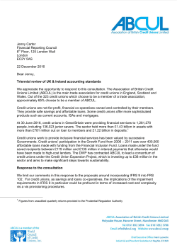 22/12/16 - Response From ABCUL