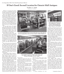 New York-Pennsylvania Collector - September 2016