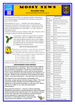 Mossy News - Mossneuk Primary School