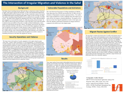 The Intersection of Irregular Migration and Violence in the Sahel