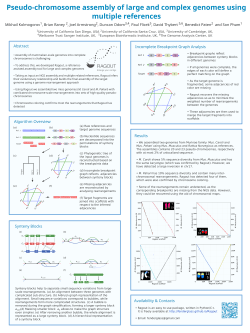 Abstract Algorithm Overview Incomplete Breakpoint Graph Analysis