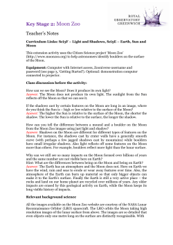 Moon Zoo - Royal Museums Greenwich