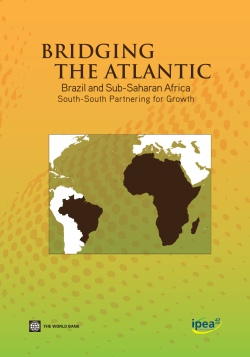 Bridging the Atlantic. Brazil and Sub-Saharan