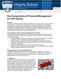 Key Components of Financial Management for