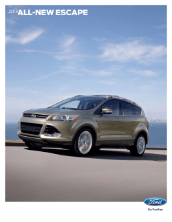 2013 all-new escape