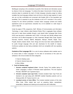 to pdf for Language CD initiative