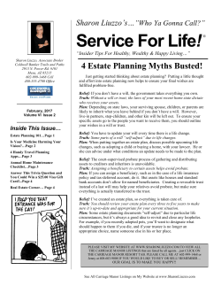 February 2017 - Coldwell Banker Trails and Paths