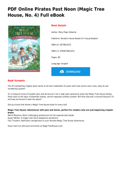 PDF Online Pirates Past Noon (Magic Tree House