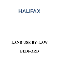 land use by-law bedford