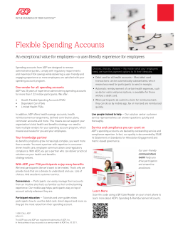 Flexible Spending Accounts