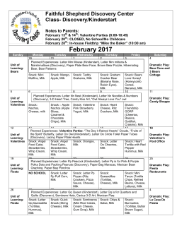 Parent Pages - Lake Area Discovery Center