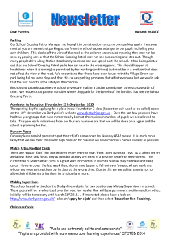 Pupils are extremely polite and considerate