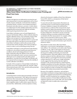 Allow Smart Meter Verification to Reduce your Proving