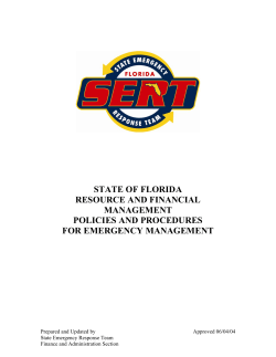 state of florida - FloridaDisaster.org