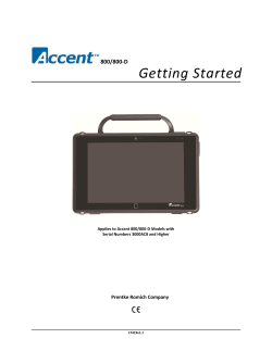 Getting Started - Prentke Romich