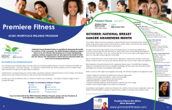 October newsletter - Ashtabula County Medical Center