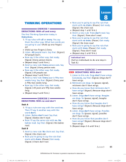 Comprehension Level A Sample Lesson - McGraw