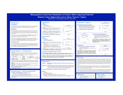 Metacognitive Control Over Distribution of Spaced Practice: When is