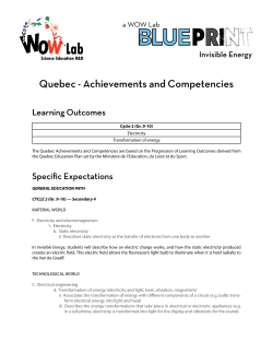 Quebec - Welcome to the WOW Lab at McGill University