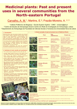 Medicinal plants: Past and present uses in several