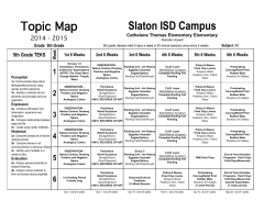Topic Map Slaton ISD Campus