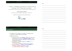 Part II Gibbs point processes