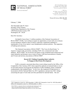 1 - National Association of Realtors
