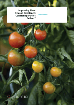 Improving Plant Disease Resistance: Can