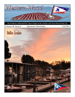 Fall 2011 - ACBS Northern California, Lake Tahoe