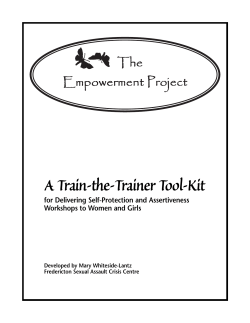 The Empowerment Project - Provincial Association of Transition